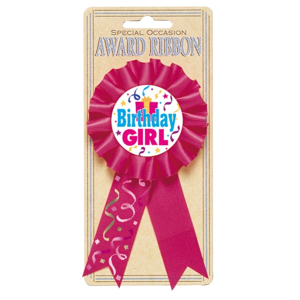 Κονκάρδα Birthday Girl Fabric / 8.1 x 15.2 εκ