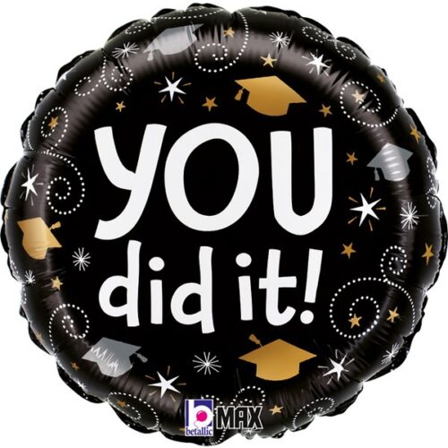 18" Μπαλόνι Αποφοίτησης Swirls