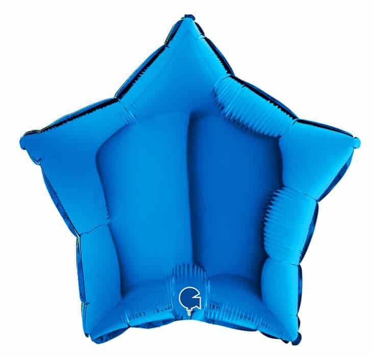 18" Μπαλόνι Aστέρι σκούρο Mπλε