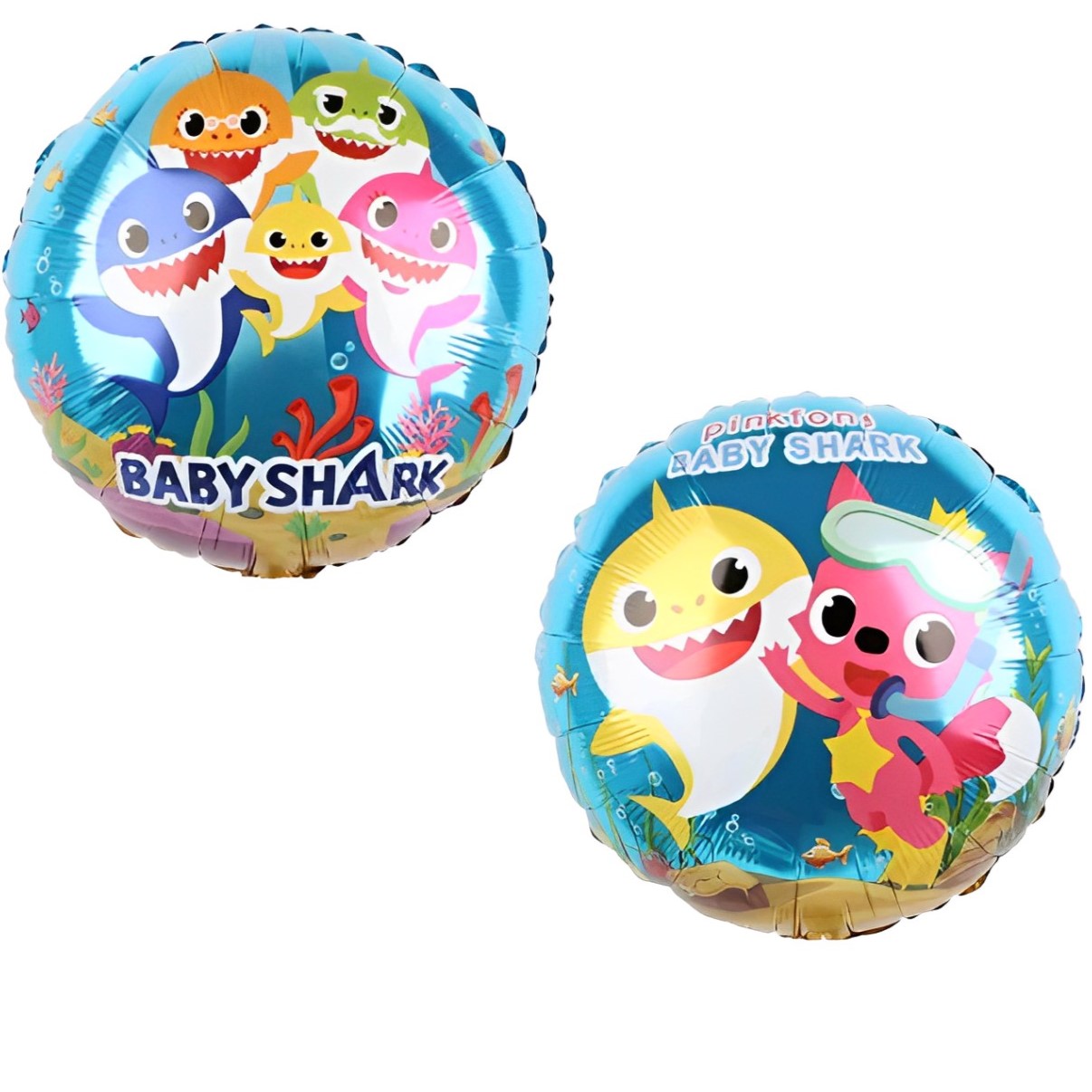 18″ Μπαλόνι Baby Shark δύο όψεων
