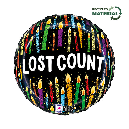 18" Μπαλόνι Γενεθλίων Lost Count