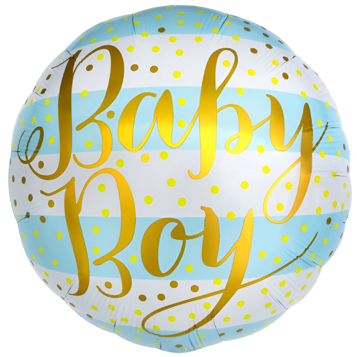 18″ Μπαλόνι Γέννησης Ριγέ Baby Boy