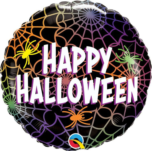 18" Μπαλόνι Halloween Spiders & Webs