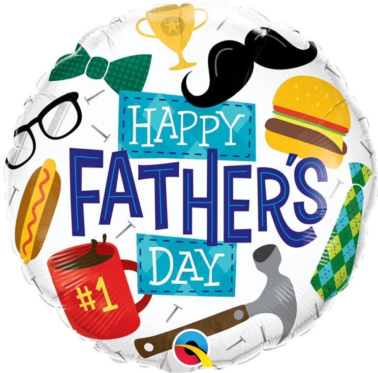 18" Μπαλόνι Happy Father's Day - Hobbies