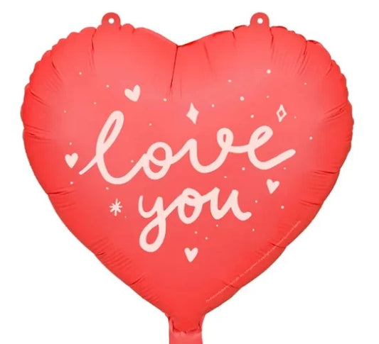 18" Μπαλόνι καρδιά Love You Sparkle