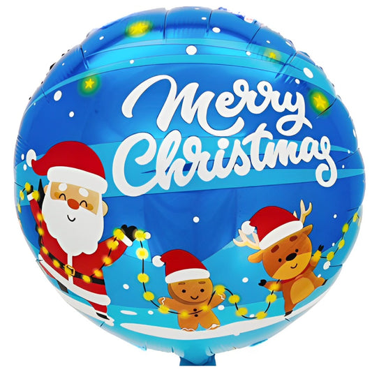 18" Μπαλόνι Merry Christmas 'Η παρέα του Άι Βασίλη'
