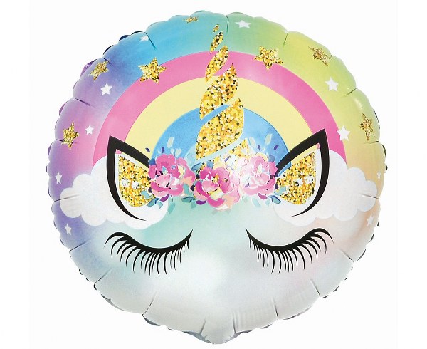 18" Μπαλόνι παστέλ Μονόκερος