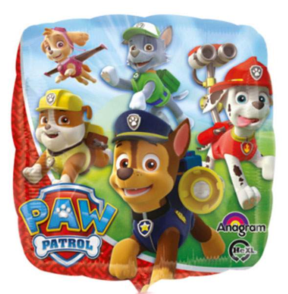 18" Μπαλόνι Paw Patrol τετράγωνο
