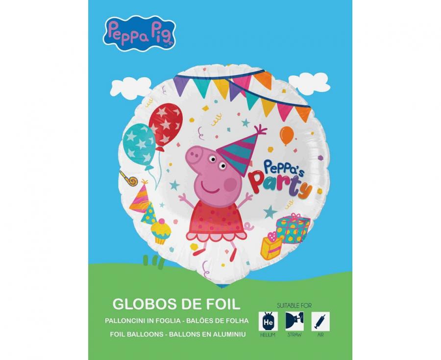 18" Μπαλόνι Peppa's Party