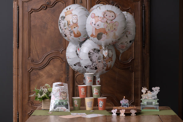 18" Μπαλόνι Σαφάρι - Ζωάκια Ζούγκλας