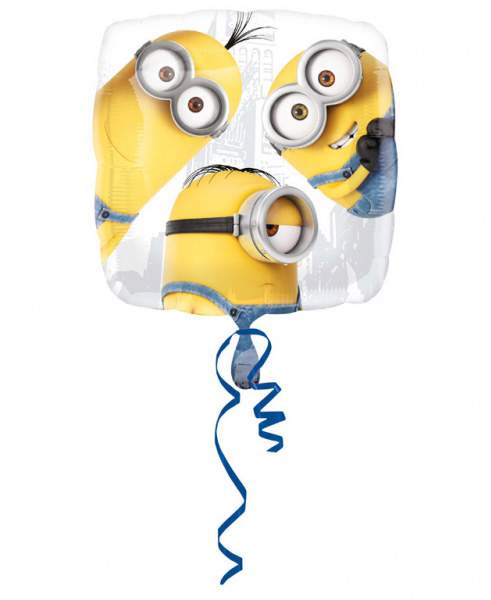 18" Μπαλόνι τετράγωνο Minions