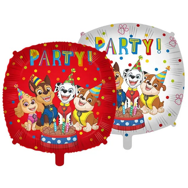 18" Μπαλόνι τετράγωνο Paw Patrol - Party