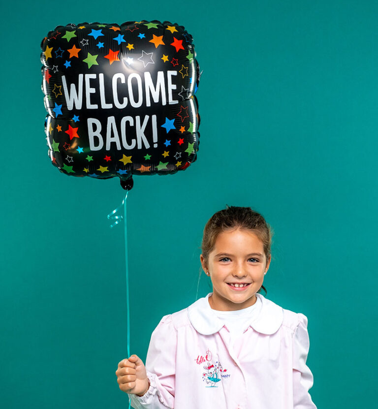 18" Μπαλόνι Welcome Back αστέρια
