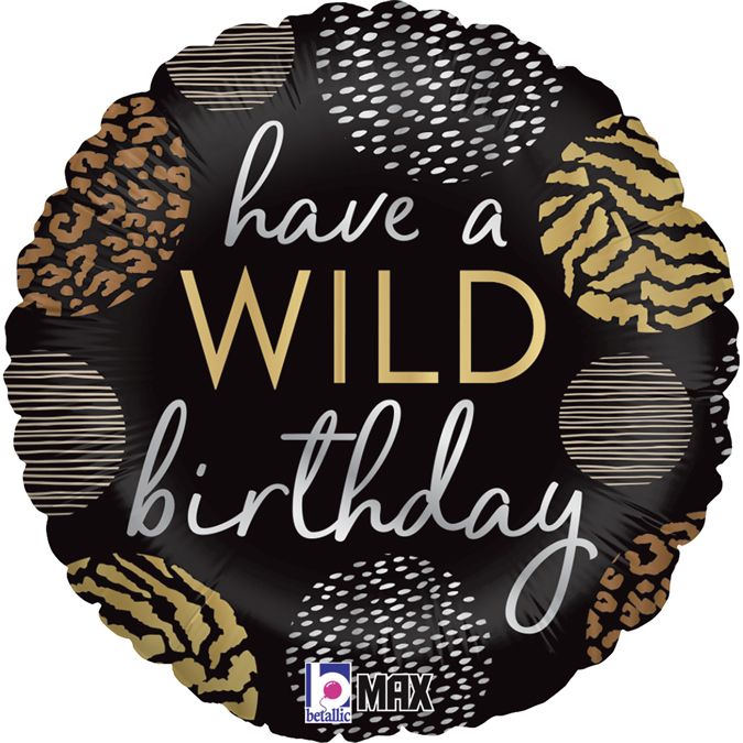 18" Μπαλόνι Wild Birthday