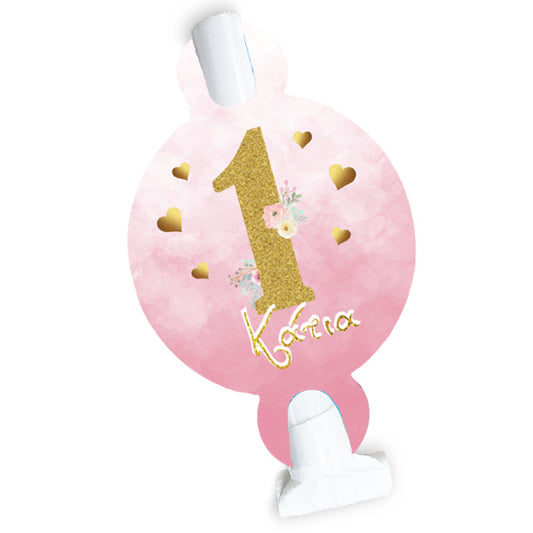 Blowouts 1st Birthday Girl (8 τεμ)
