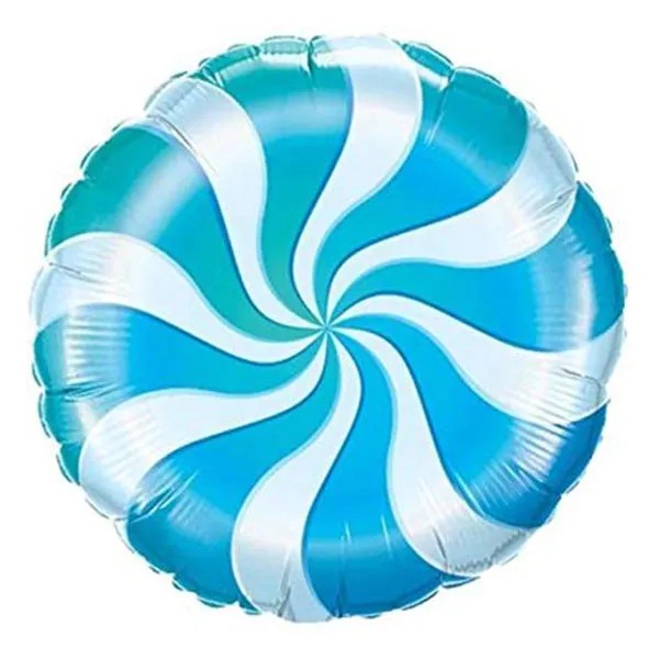 20'' Μπαλόνι Γαλάζιο Lollipop