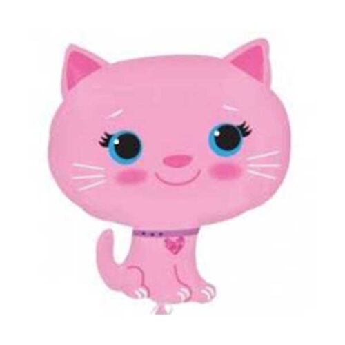 20'' Μπαλόνι Ροζ Γατούλα