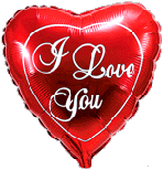 Μπαλόνι Φοιλ 9 Καρδιά I Love you / 23 εκ