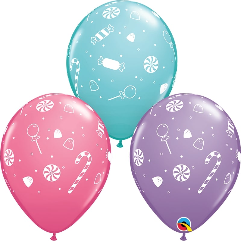 Μπαλόνια Λάτεξ 11 Candies & Confetti / 25 τεμ