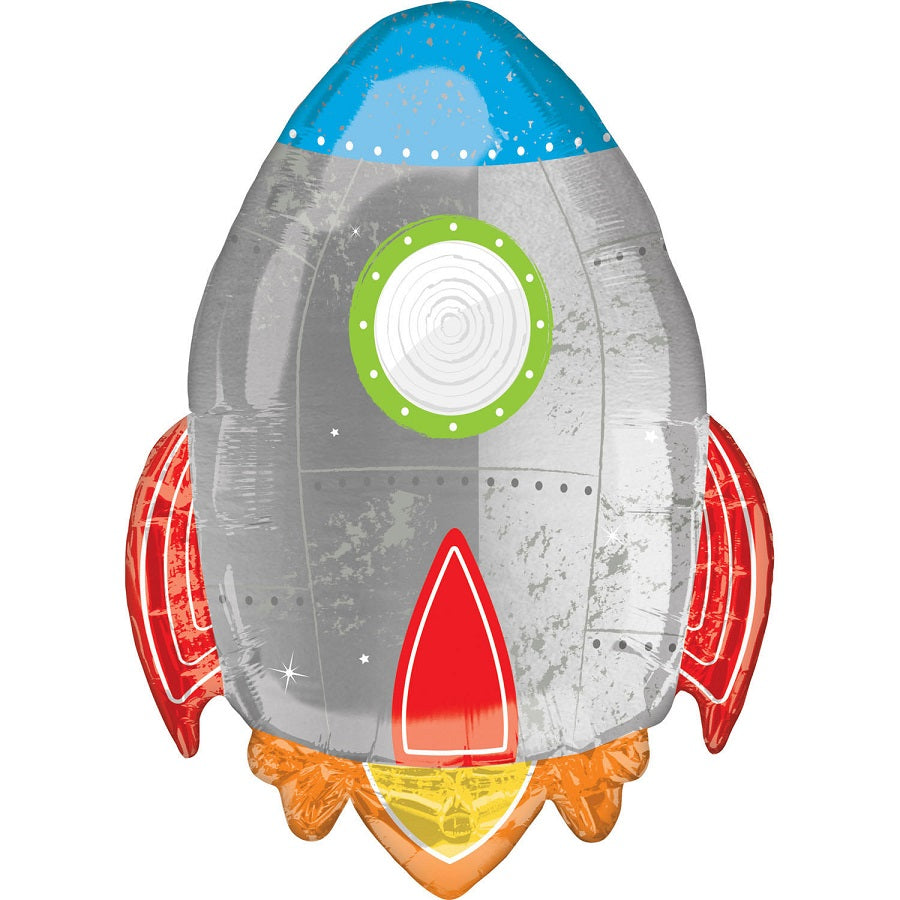 Μπαλόνι Φοιλ Σχήμα Blast off Birthday / 53εκ x 73εκ