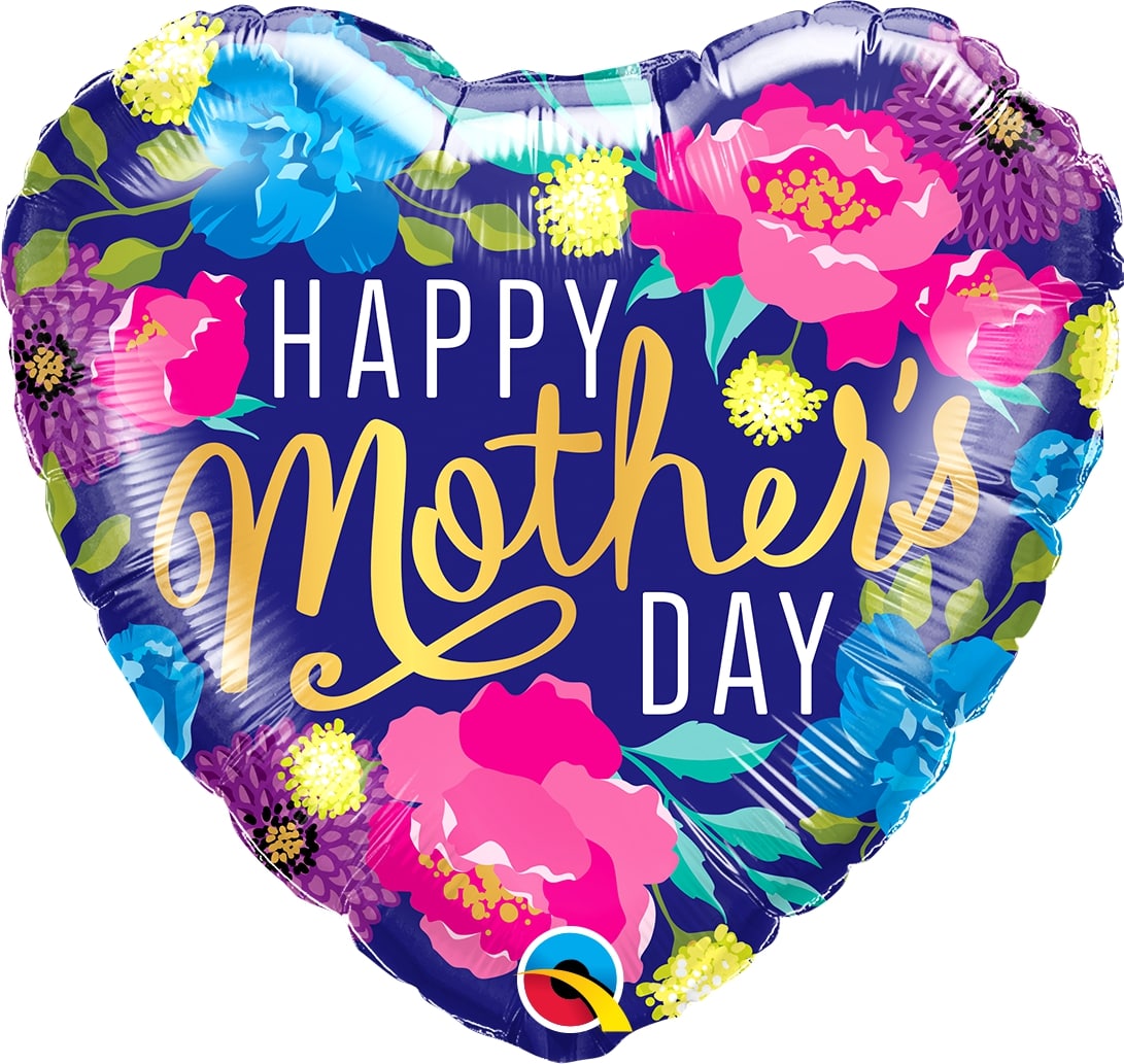 Μπαλόνι Φοιλ 18 Mother's Day Colorful Peonies / 46 εκ
