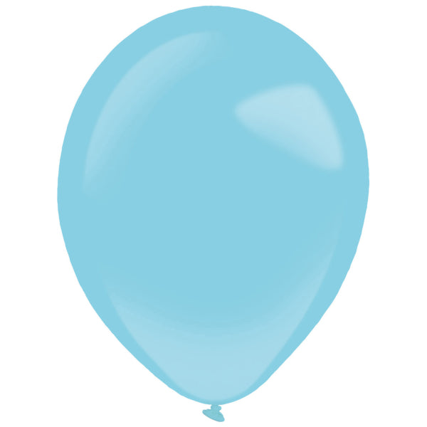 Μπαλόνια Λάτεξ 14'' Caribbean Blue Fashion Everts /50 τεμ