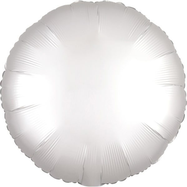 Μπαλόνι φοιλ Satin Luxe White 17 / 43cm