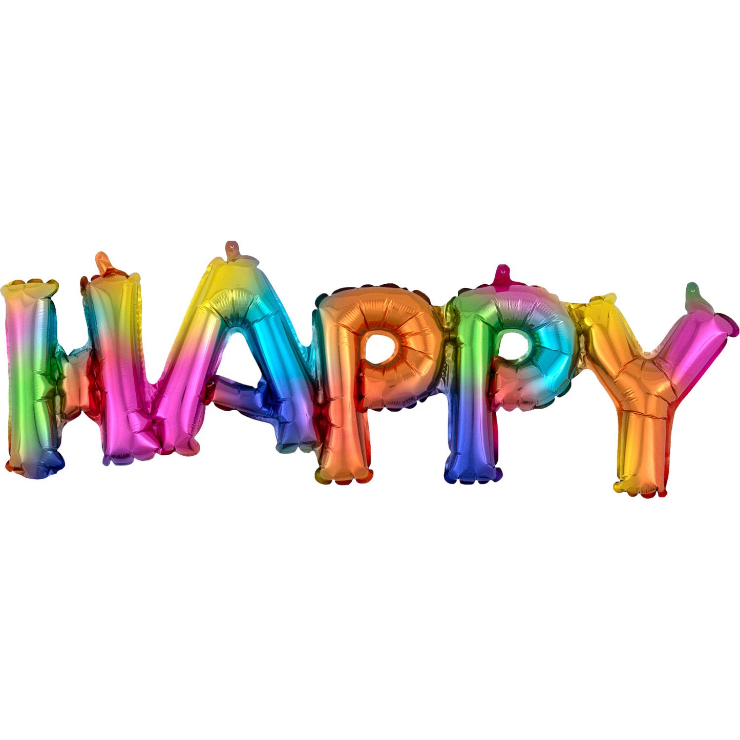Μπαλόνι Φοιλ Phrase Happy Rainbow Splash / 76εκ x 25εκ