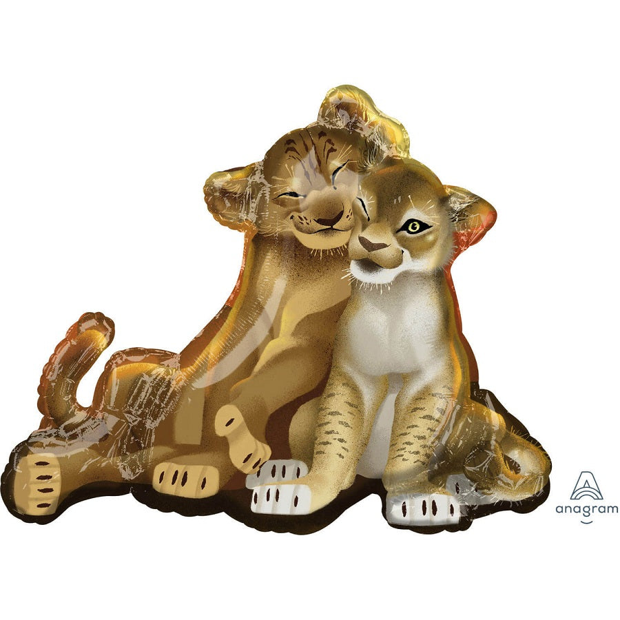 Μπαλόνι φοιλ σχήμα King Lion / 78 x 66 εκ