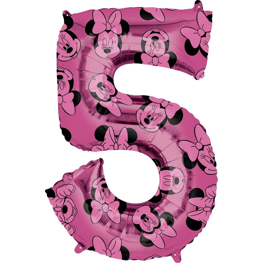 Μπαλόνι Φοιλ 26 Νούμερο 5 Minnie Mouse Forever / 66 εκ