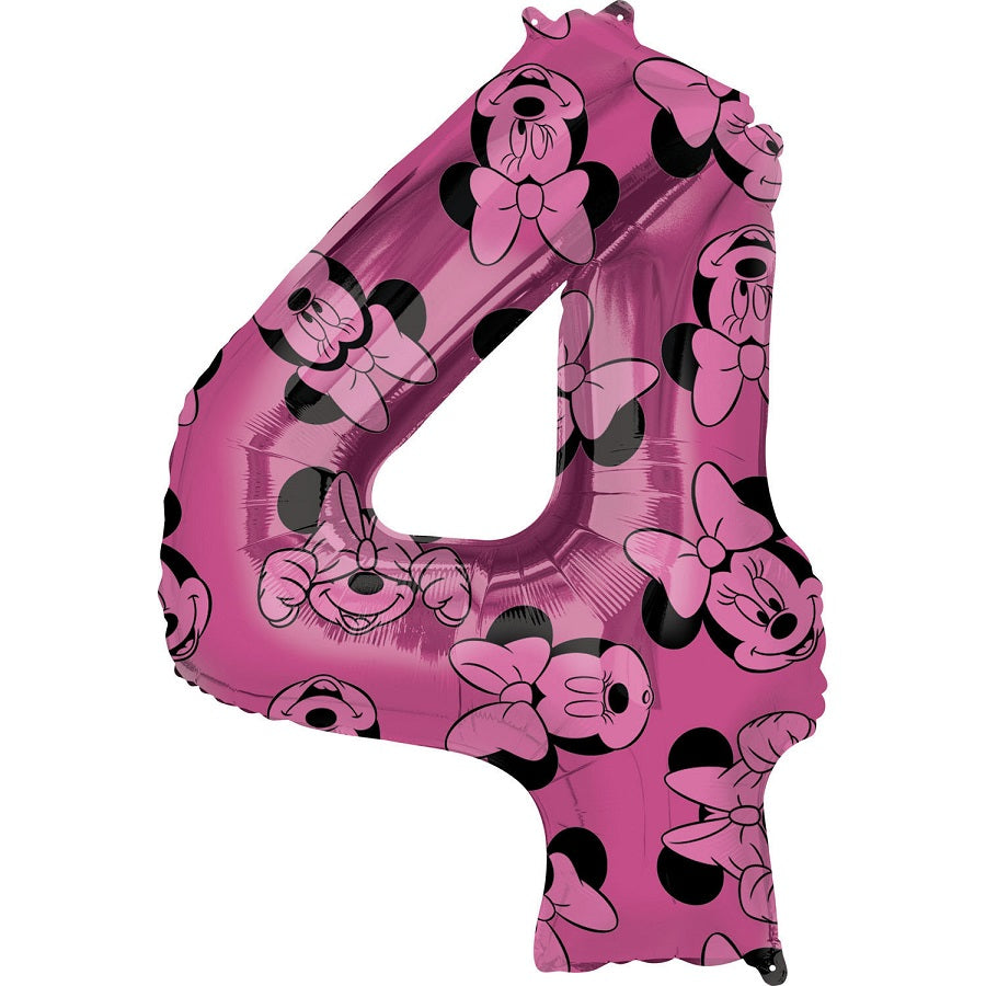Μπαλόνι Φοιλ 26 Νούμερο 4 Minnie Mouse Forever / 66 εκ