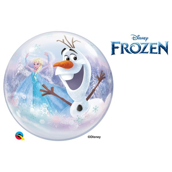 22" Μπαλόνι Bubble Frozen Characters