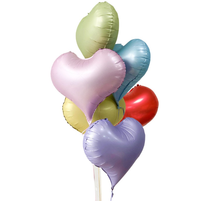 22″ Μπαλόνι Ροζ Καρδιά funky