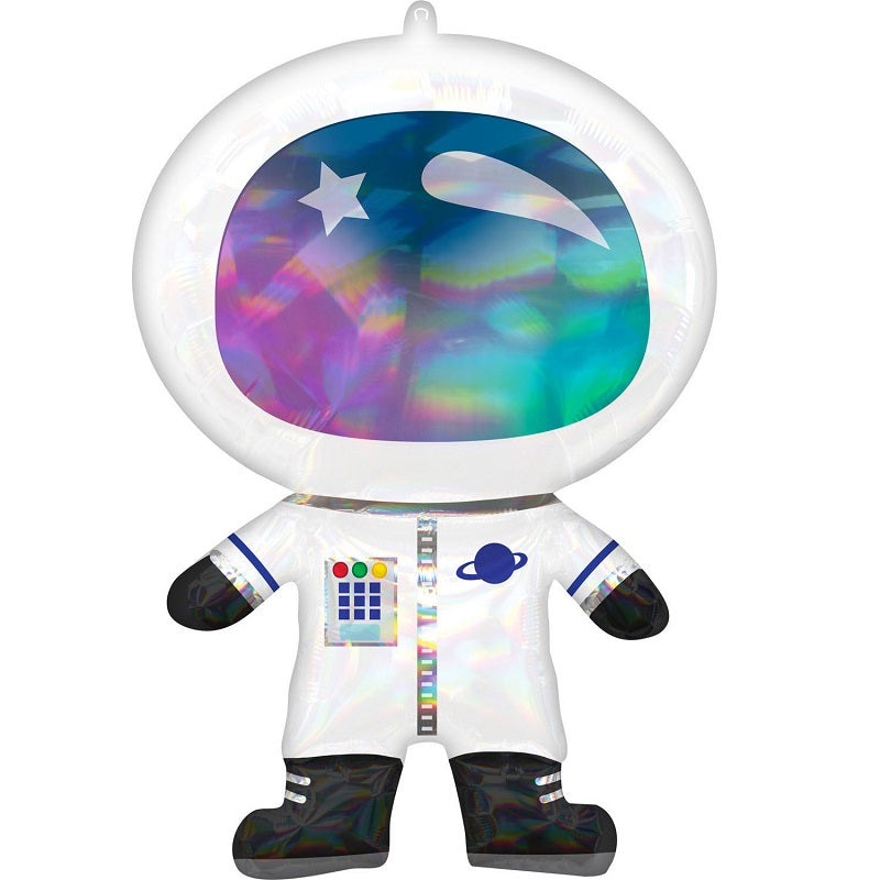 Μπαλόνι Φοιλ Σχήμα Αστροναύτης Astronaut Iridescent