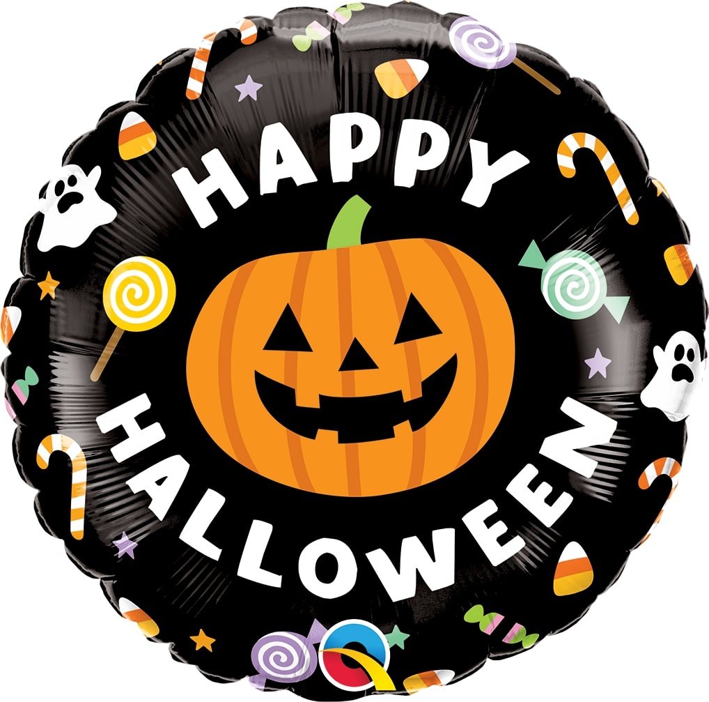 Μπαλόνι Φοιλ 18 Halloween Jack & Candies / 46 εκ - Κολοκύθα