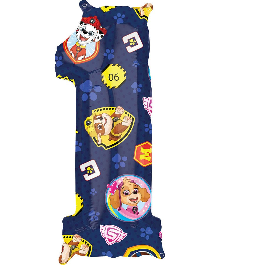 Μπαλόνι Φοιλ 26 Νούμερο 1 Paw Patrol / 66 εκ