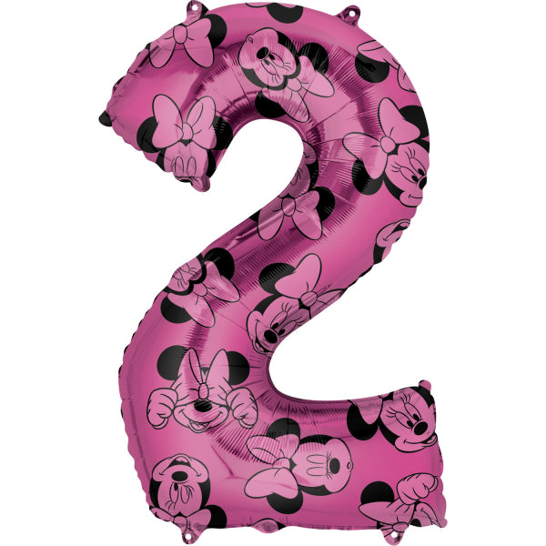 Μπαλόνι Φοιλ 26 Νούμερο 2 Minnie Mouse Forever / 66 εκ