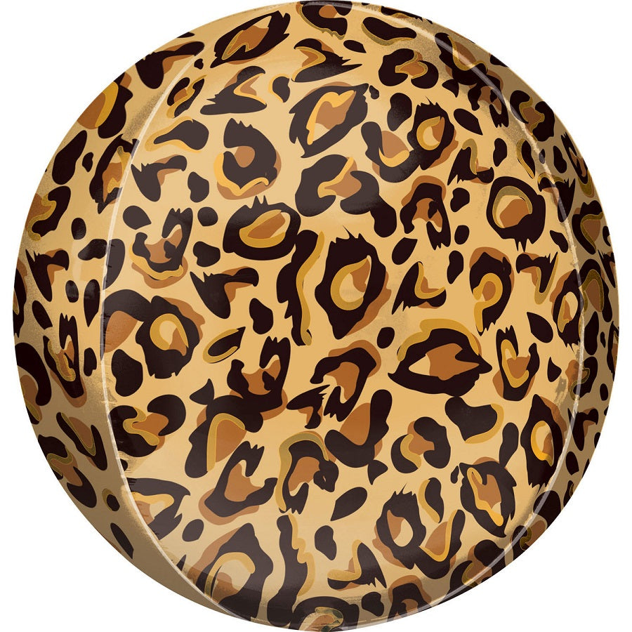 Μπαλόνι Φοιλ Orbz Leopard Λεοπάρδαλη / 38εκ Χ 40εκ Safari Animalier - Animal Print
