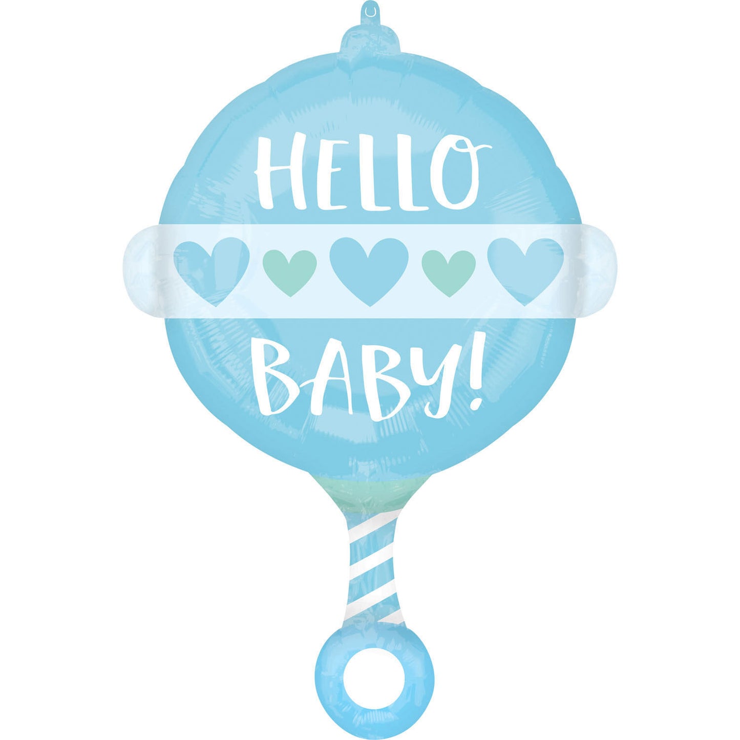 Μπαλόνι Φοιλ Σχήμα Baby Boy Rattle / 43εκ x 60εκ