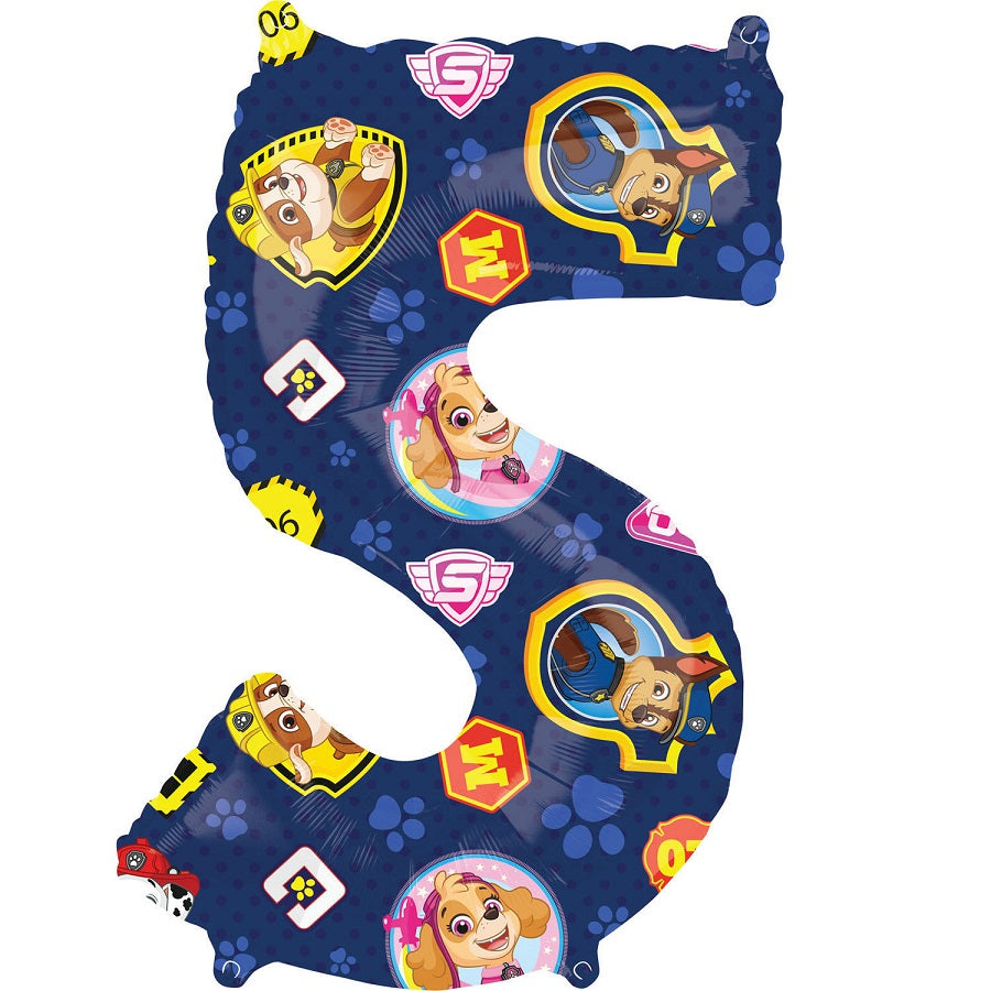 Μπαλόνι Φοιλ 26 Νούμερο 5 Paw Patrol / 66 εκ