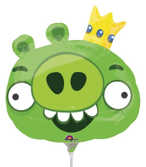23" Μπαλόνι πράσινο Angry Bird