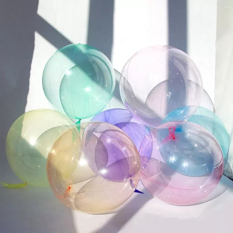 24'' Διάφανο Bobo Μπαλόνι ροζ