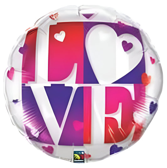 24'' Διάφανο Μπαλόνι 'Love'