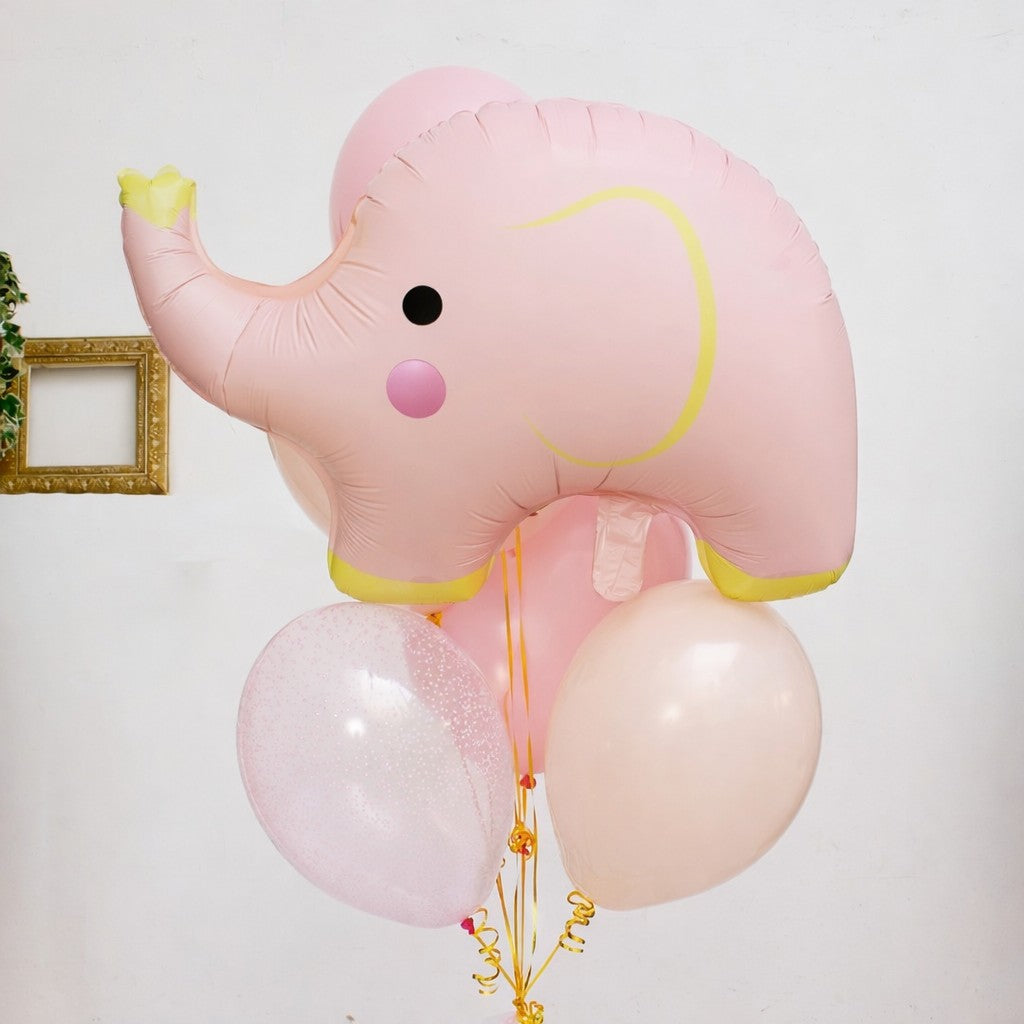 24'' Μπαλόνι Ροζ Ελεφαντάκι