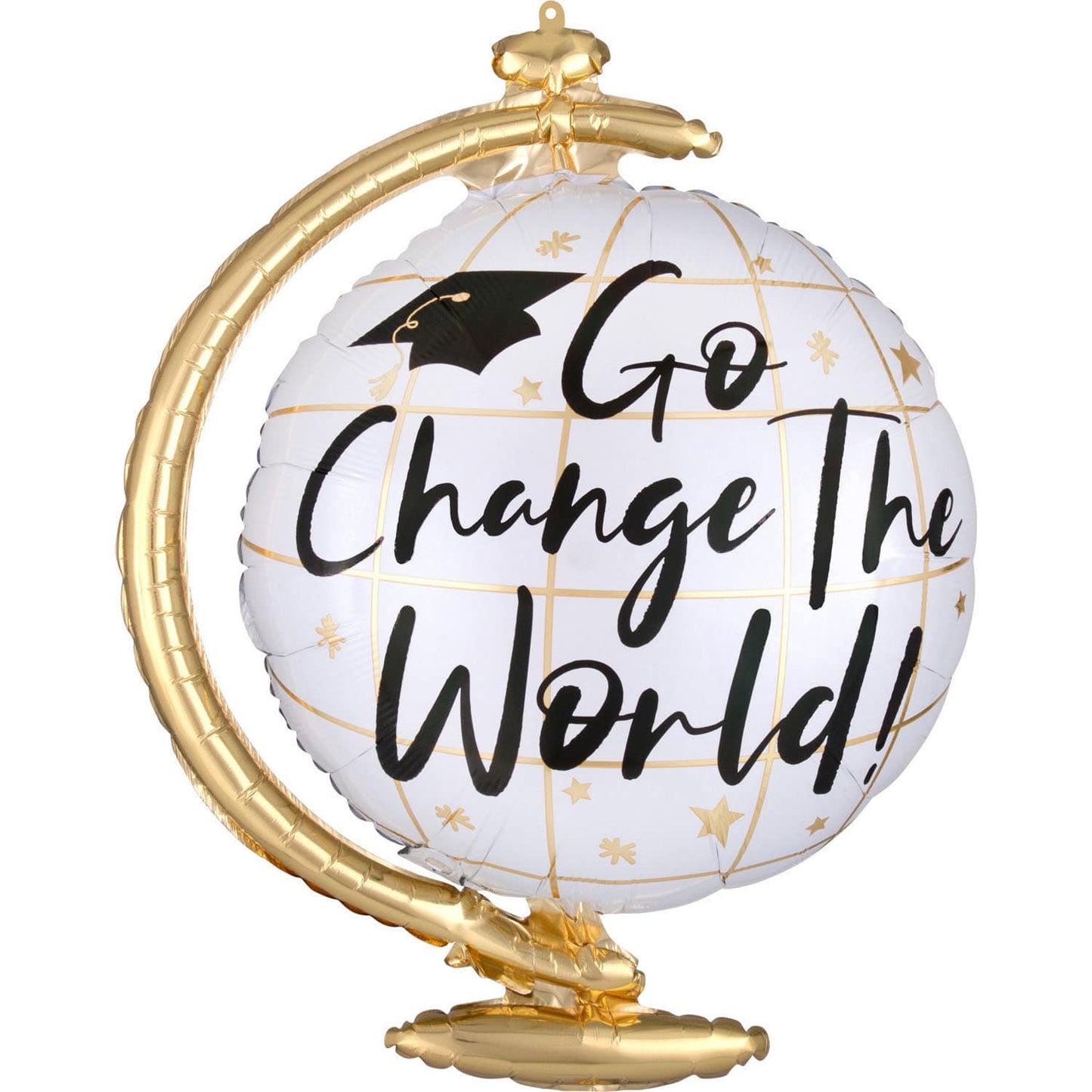 Μπαλόνι Φοιλ Σχήμα Change the World Globe Αποφοίτηση