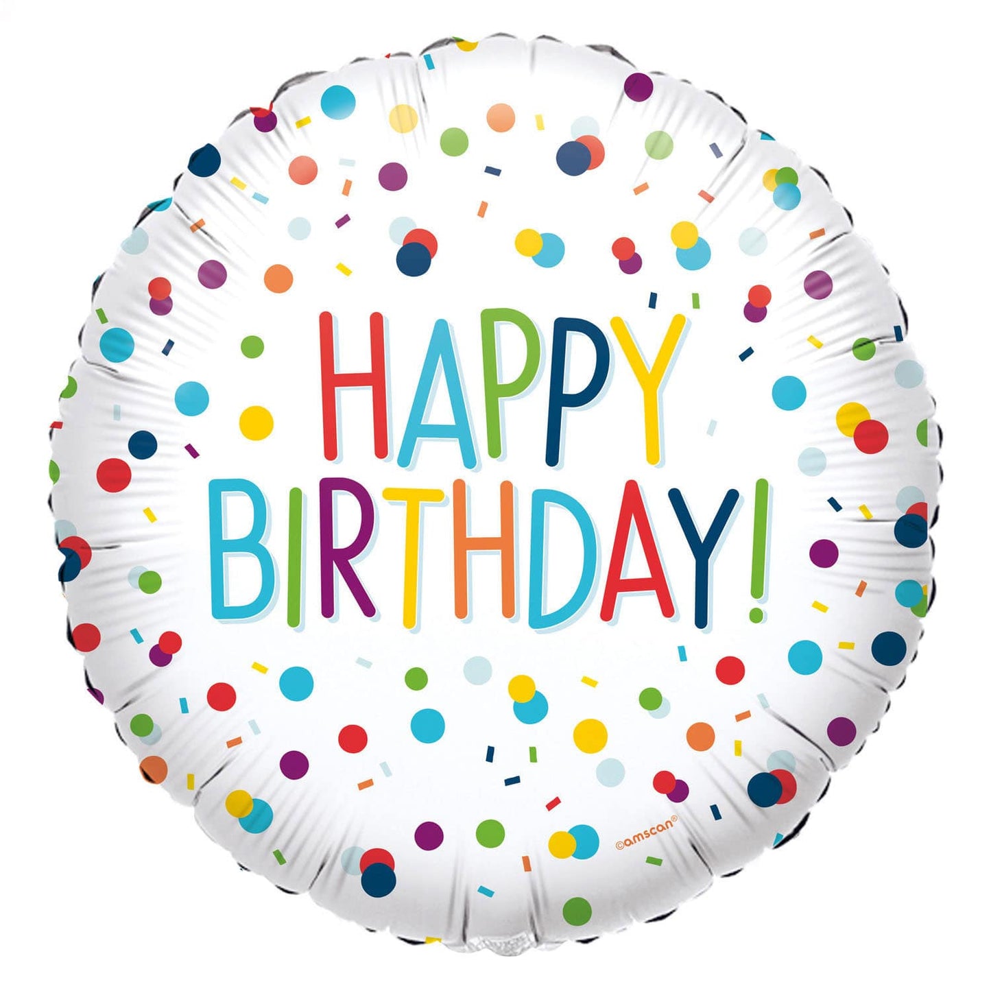 Μπαλόνι Φοιλ 17 Confetti Birthday / 43 εκ