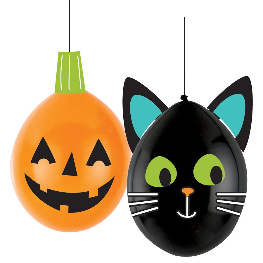 Μπαλόνια Λάτεξ DIY 12 Hallo - ween Friends / 2τεμ