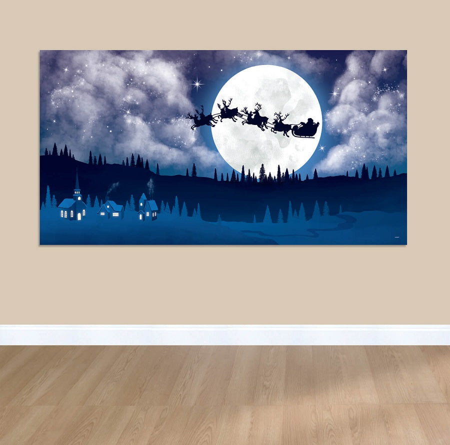 Scene Setter Add On Santa's Sleigh Plastic 165 x 85 εκ
