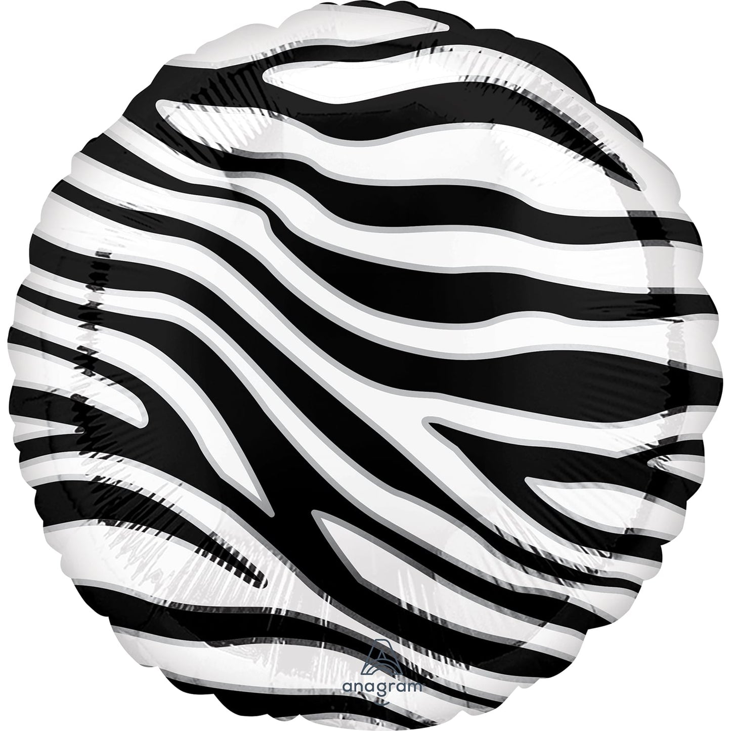 Μπαλόνι Φοιλ 18 Zebra Print Animalz / 46 εκ Ζέβρα Animalier - Animal Print