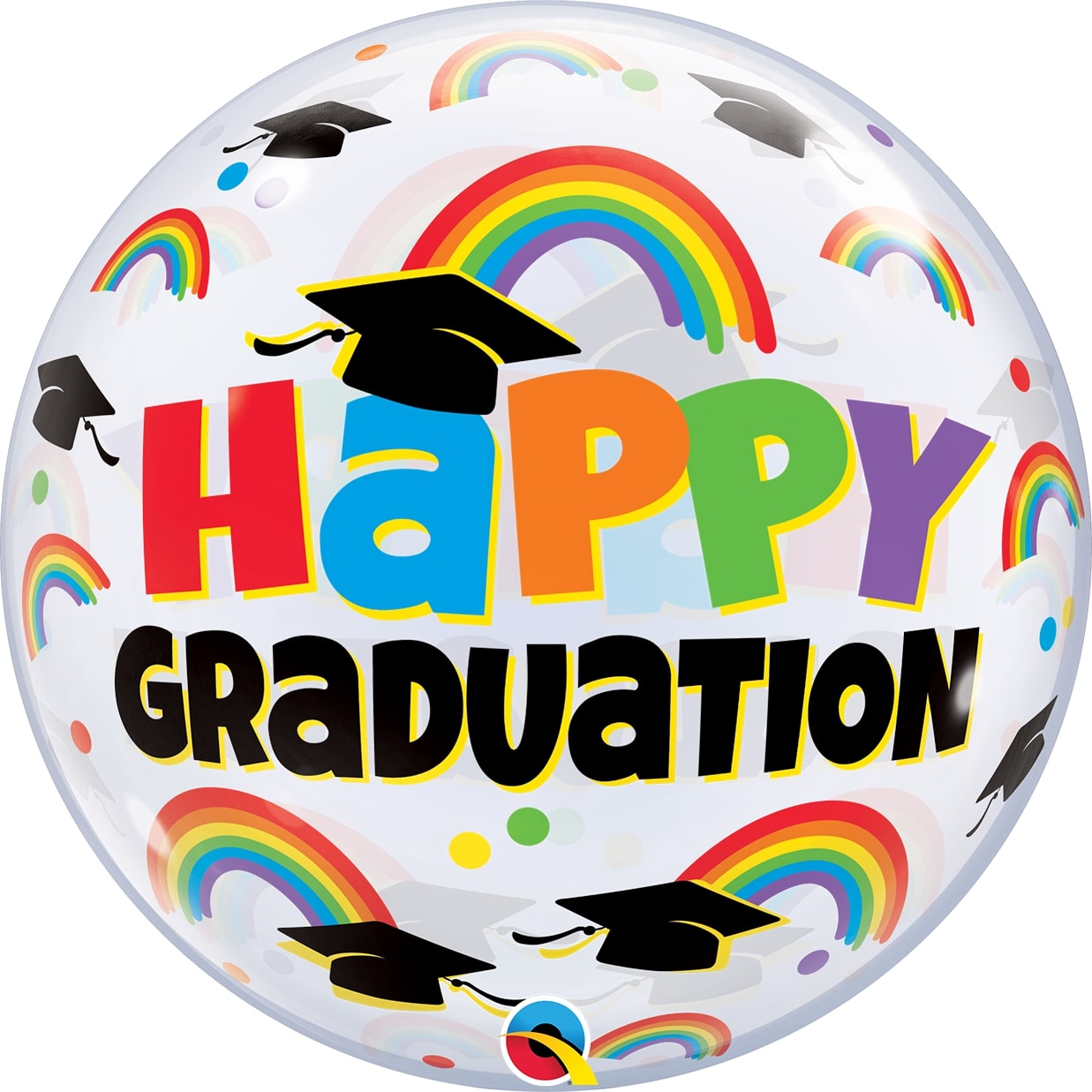 Bubble Μόνο 22 Congratulations Caps & Rainbows / 56 εκ